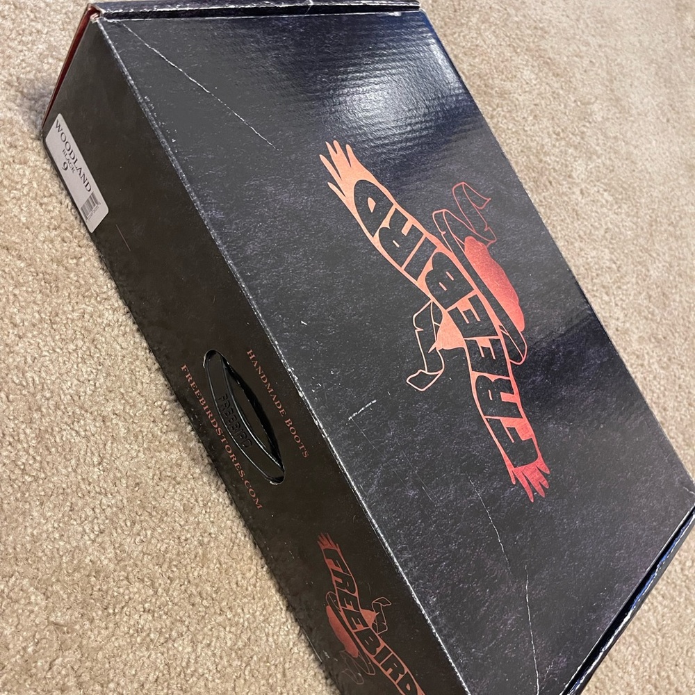 Brand new in original box Free Bird Woodland Boots
